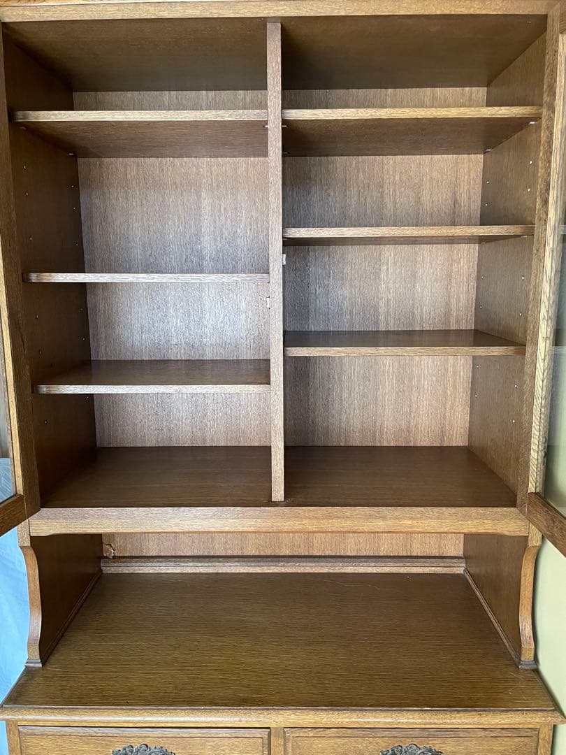 アンティーク 昭和レトロ 食器棚 茶棚 茶箪笥 和家具 時代箪笥 古民家