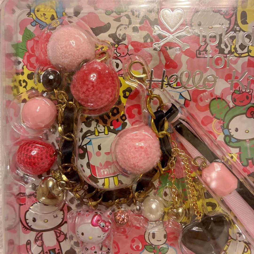 tokidoki トキドキ ハローキティ バッグチャーム ストラップ