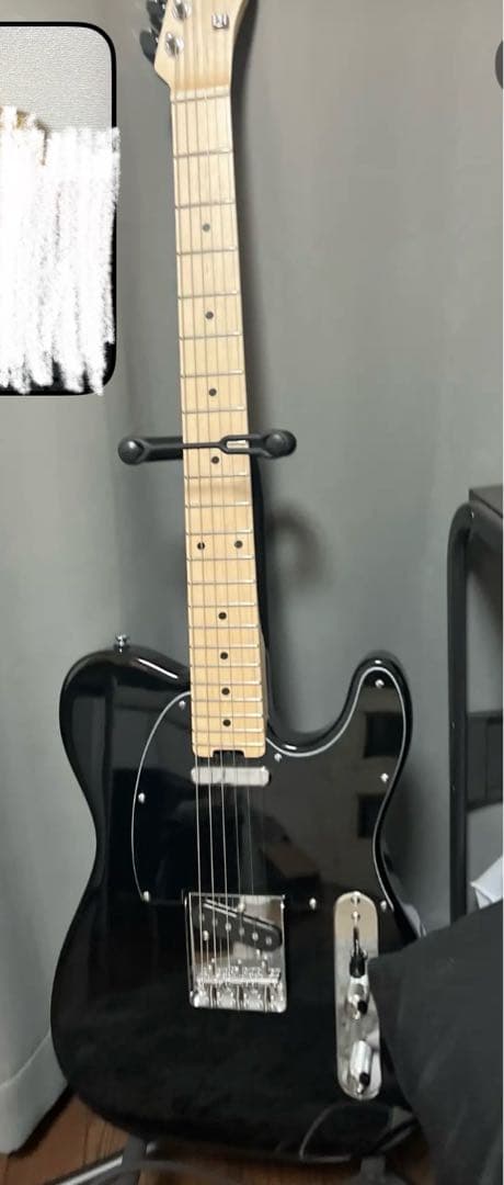 エレキギター ブラック テレキャスタータイプ