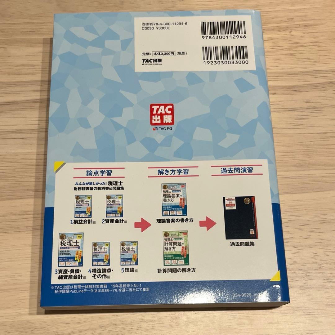 2025年度版みんなが欲しかった!税理士財務諸表論の教科書&問題集 5冊セット