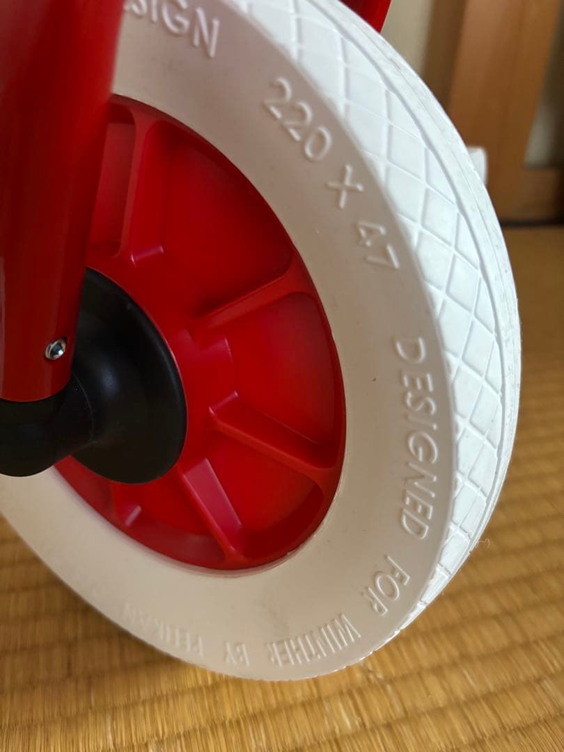 最終値下！高級品！winther 赤白　三輪車