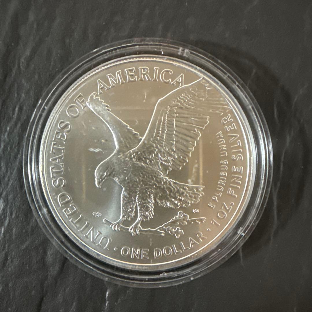 【新品】Silver Eagle イーグル銀貨2024 PCGS MS70