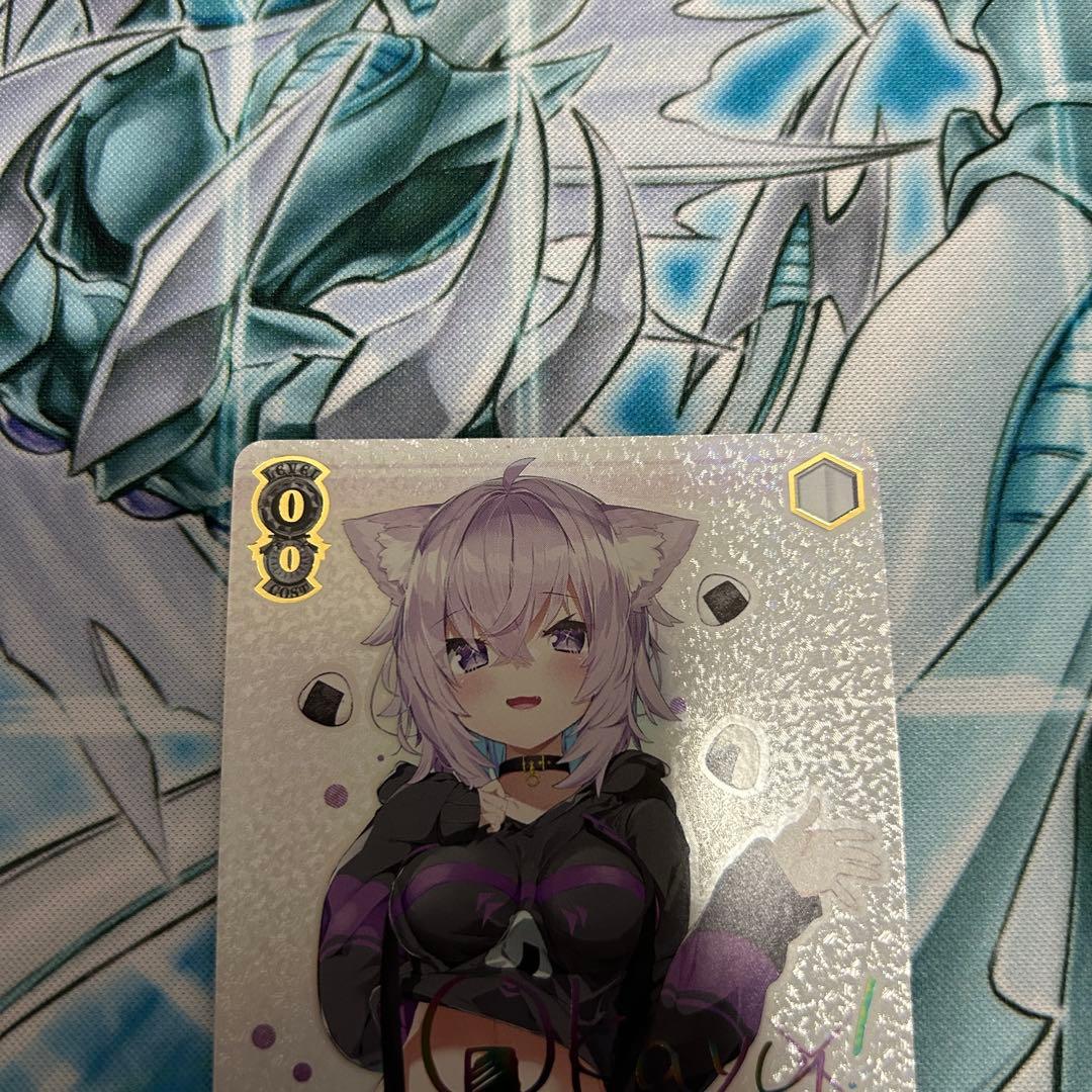 お家にお邪魔します…！猫又おかゆ　SSP サインカード