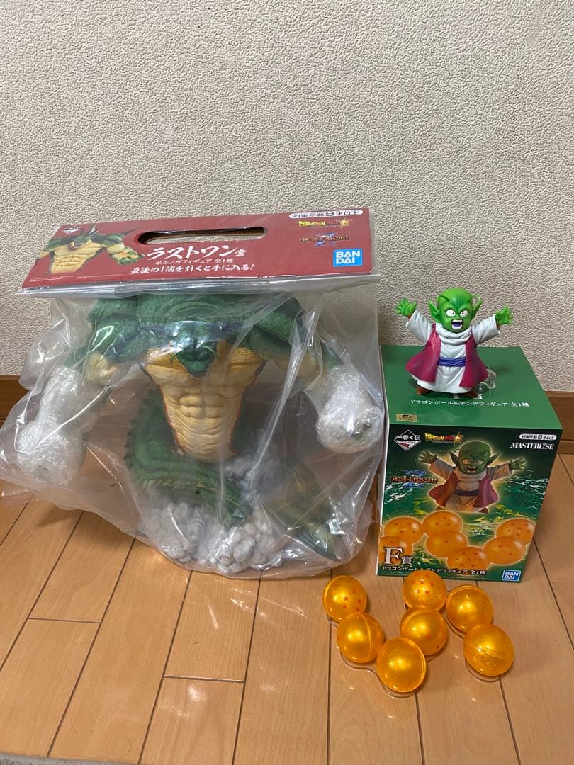 ブ*ー様 一番くじドラゴンボール　ポルンガラストワン&デンデフィギュア