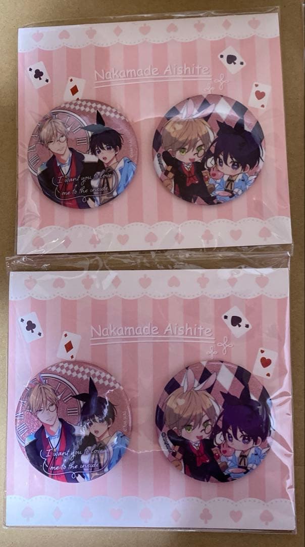 百瀬あん先生　缶バッジ詰め合わせ＋おまけ