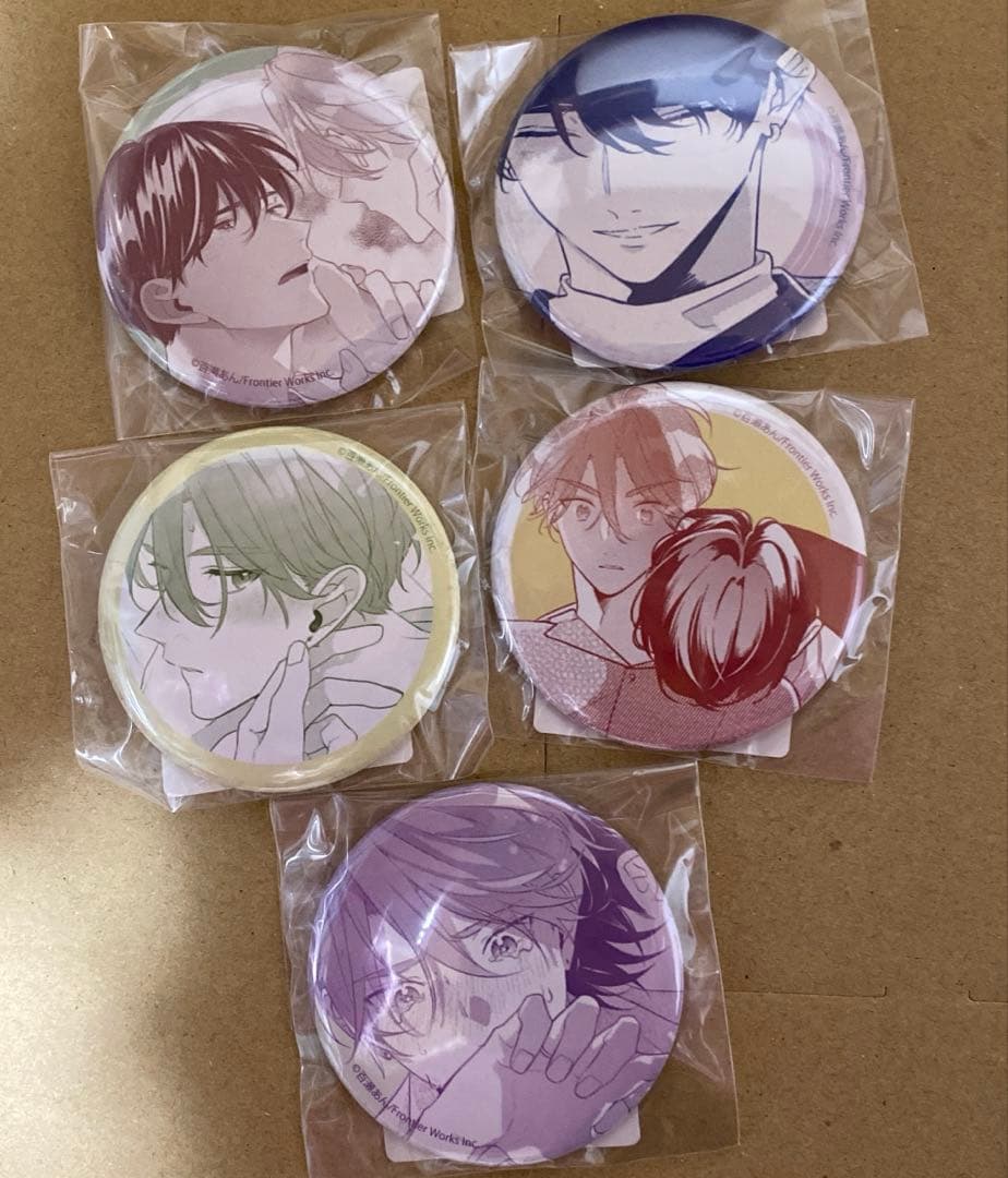 百瀬あん先生　缶バッジ詰め合わせ＋おまけ