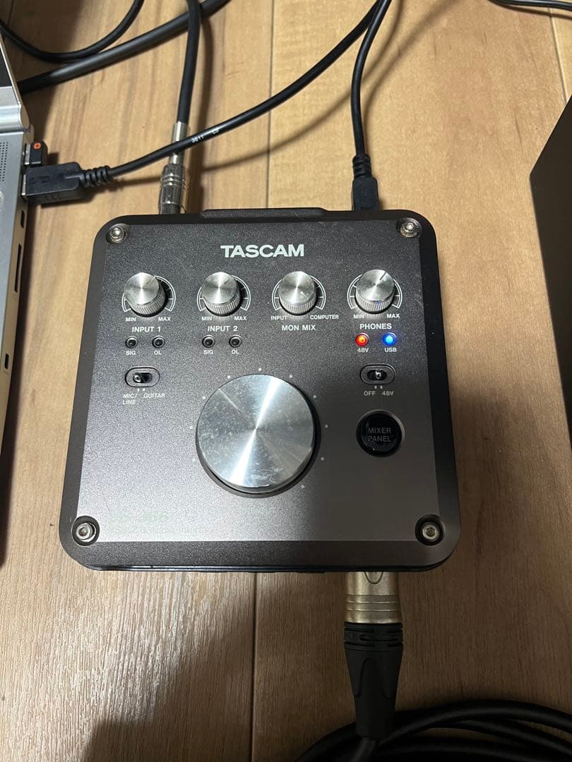 DTM・DAW TASCAM US-366. RODE NT1-A.YAMAHA MSP3