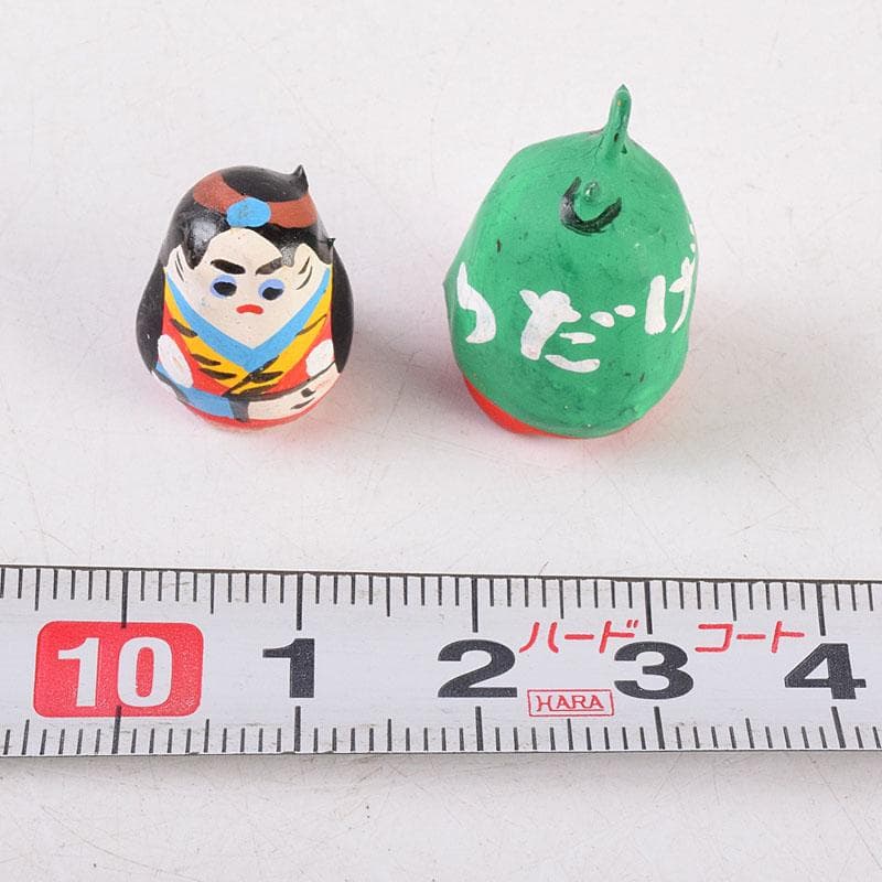 春日部張子　五十嵐健二作　歌舞伎十八番　張子起上り小法師　共箱　C　R8946