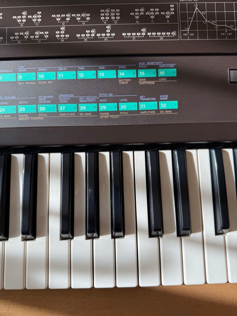 ジャンク品　Yamaha DX7