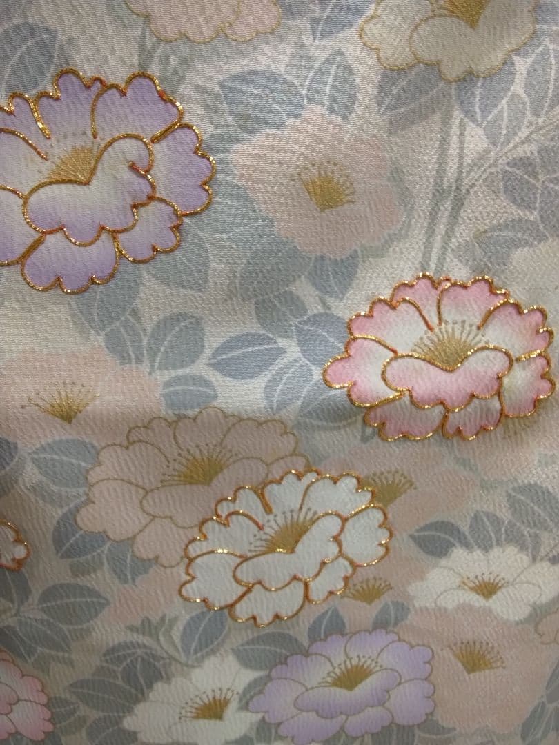 振袖フルセット、正絹振袖、成人式、重ね衿、帯揚げ帯締め、西陣京の袋帯、襦袢