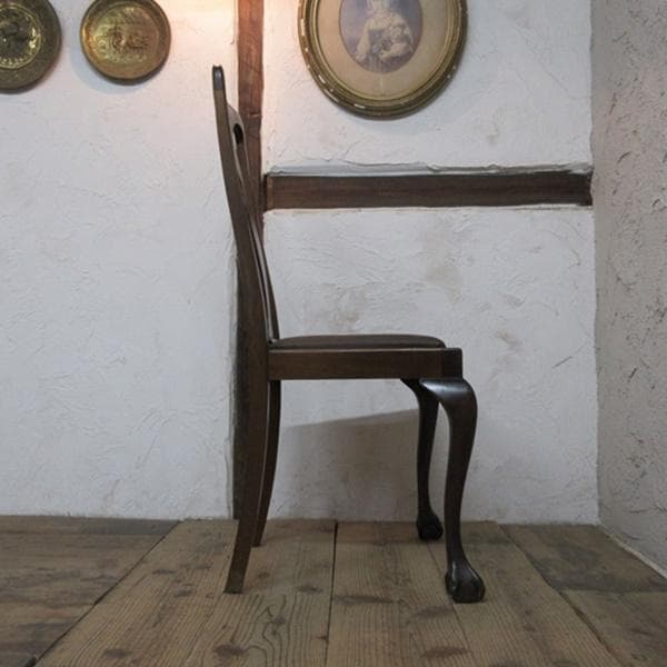 イギリス アンティーク 家具 ダイニングチェア 椅子 イス 英国 4164e