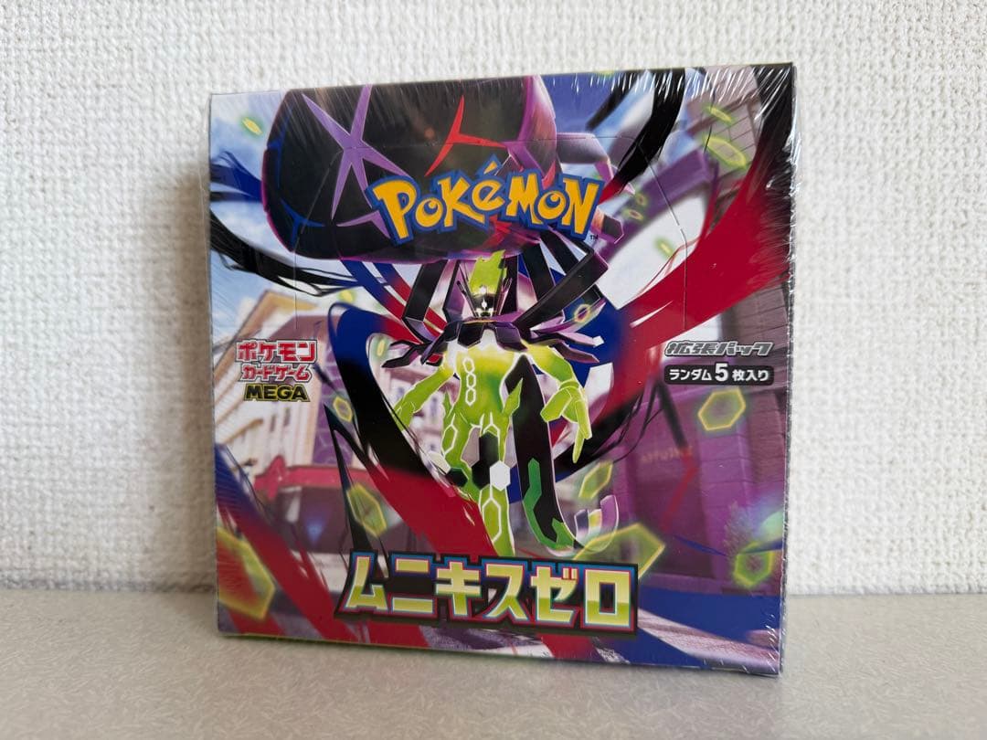 ポケモンカードゲーム☆拡張パック ムニキスゼロ 1箱 シュリンク付き