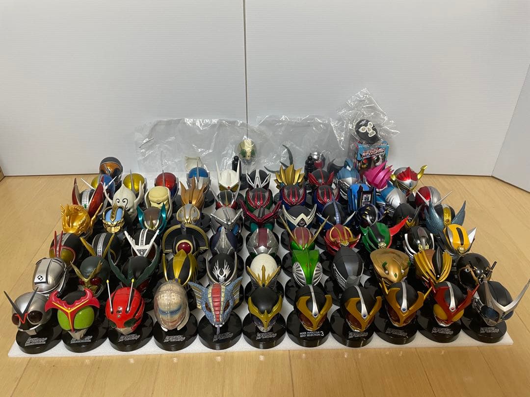 仮面ライダー マスクドコレクション　70体　セット