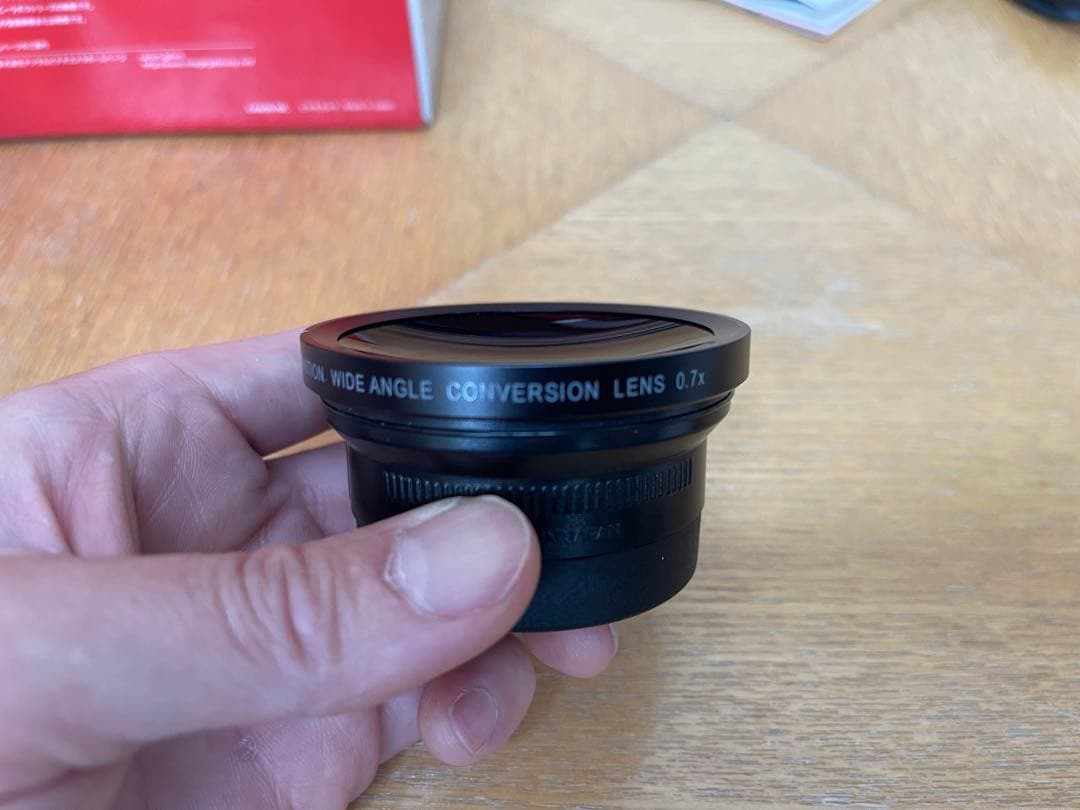 Canon iVIS HF M51 ビデオカメラ raynox 0.7倍レンズ