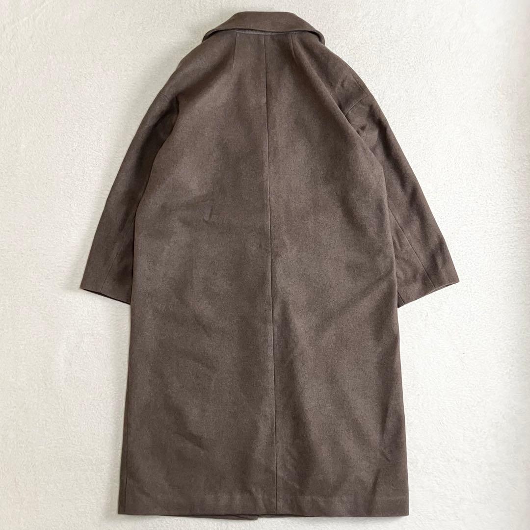 はるです！セオリーリュクス　オーバーサイズ　ダブルブレストチェスターコート