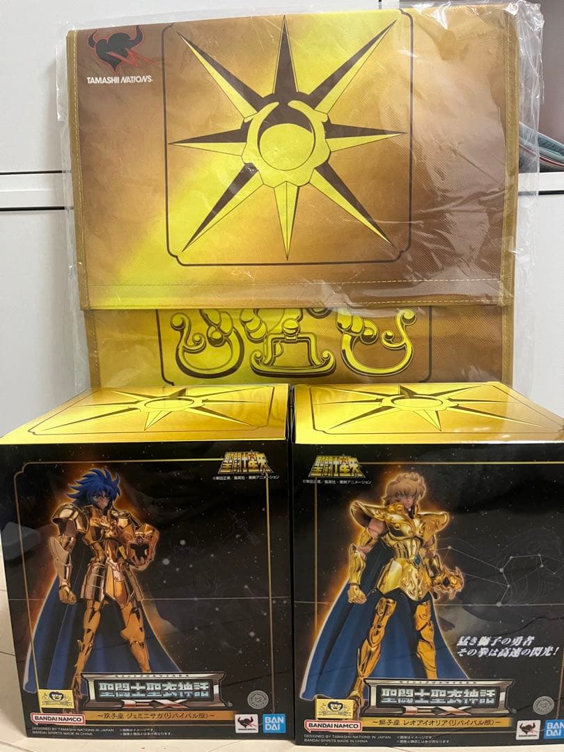 ノベルティ付き 聖闘士聖衣神話EX レオアイオリア ジェミニサガ リバイバル版
