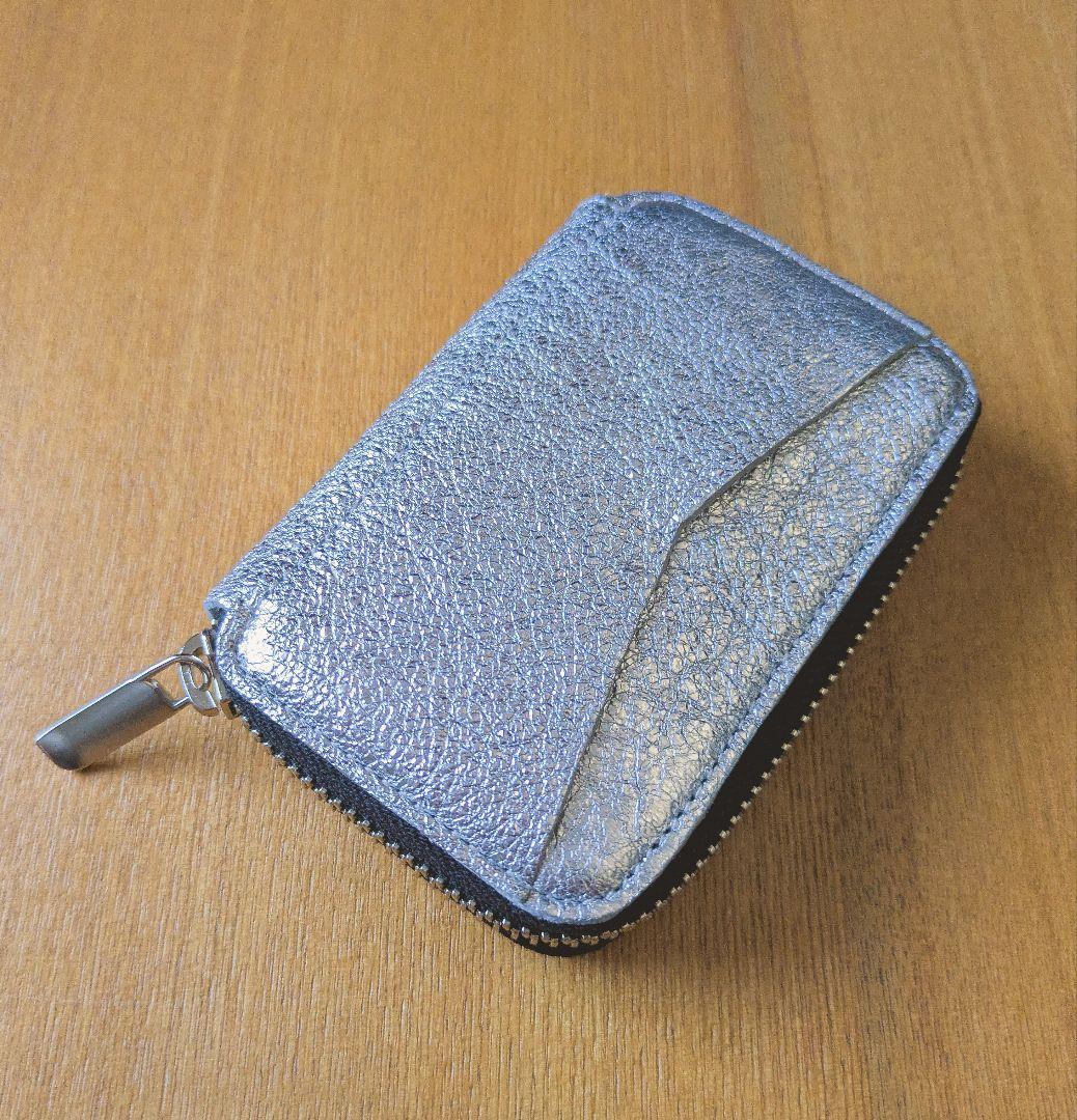 Wakame商店　NADAYA ナダヤ シルバー mu コンパクト財布