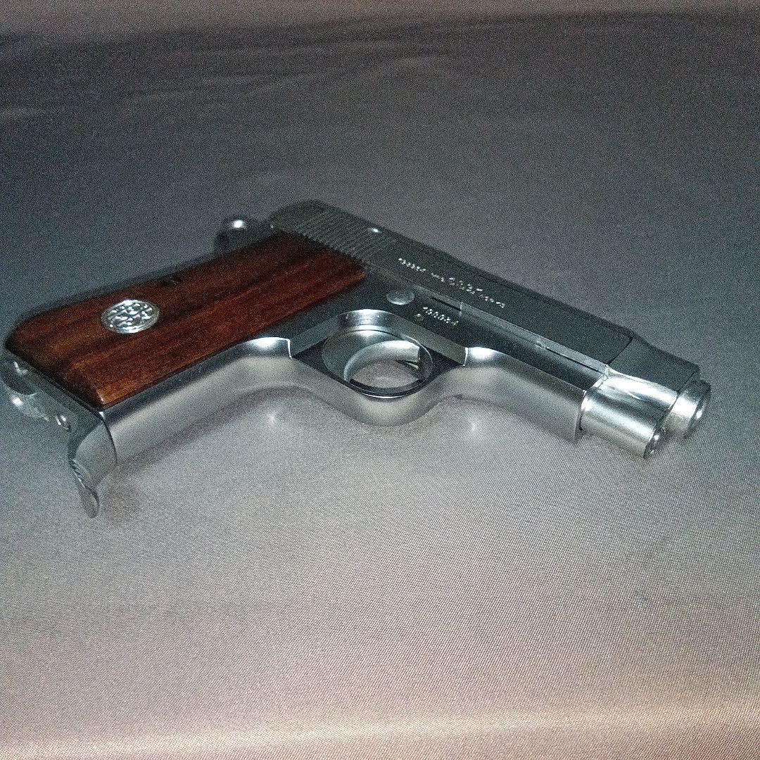 k*4様 タナカ ワークス M1934 ブローバック　木製グリップ　シルバーモデ