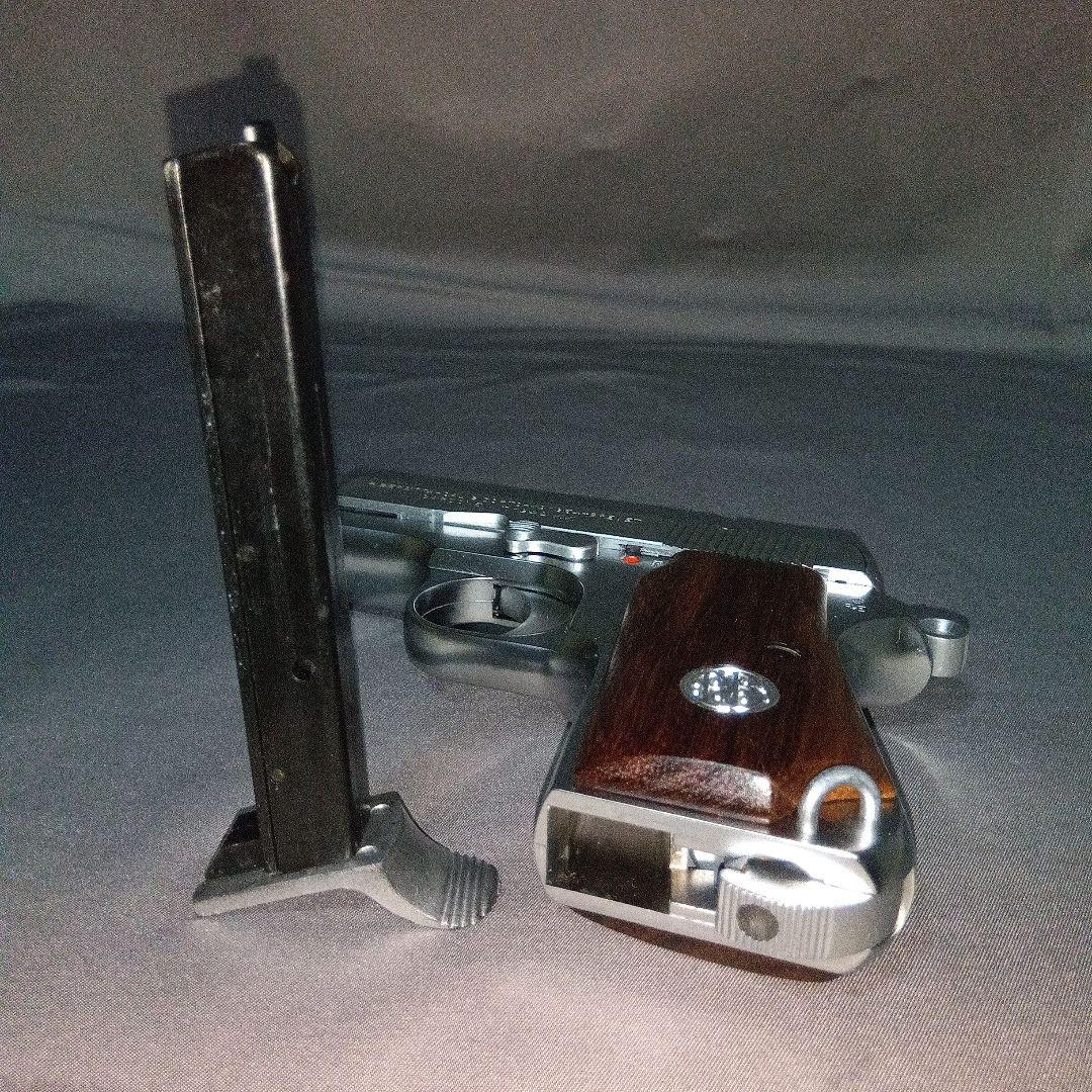 k*4様 タナカ ワークス M1934 ブローバック　木製グリップ　シルバーモデ