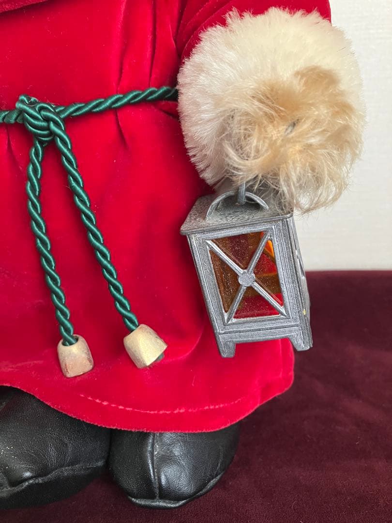 Steiff サンタテディベア　ランタン付き