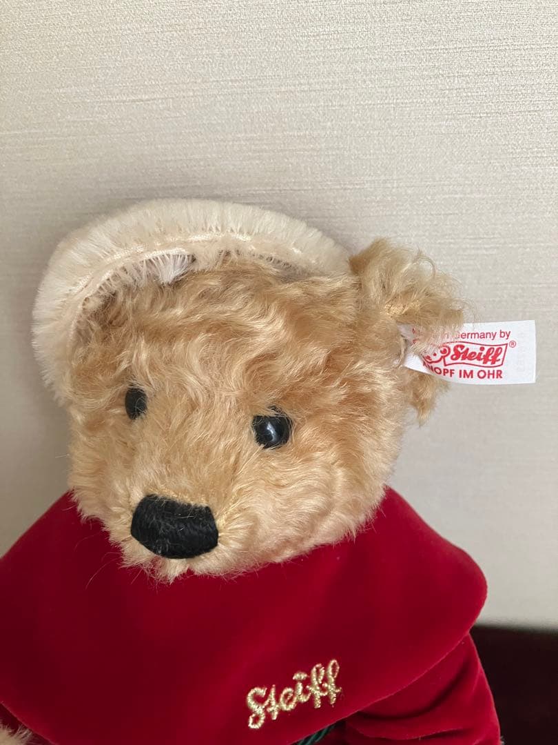 Steiff サンタテディベア　ランタン付き