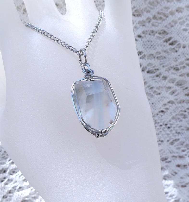 高品質 ブルーターラクォーツ ペンダントトップ◇