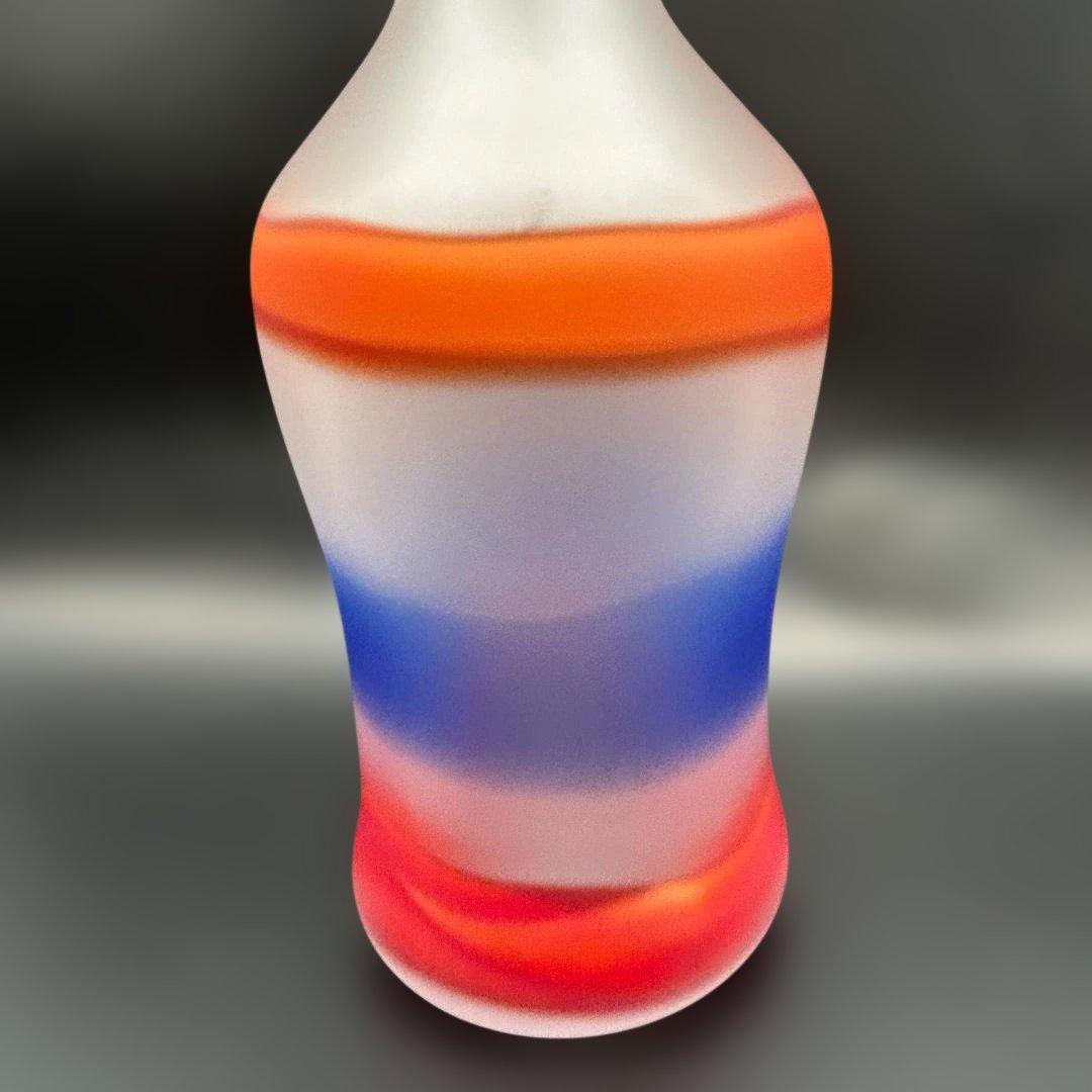 藤田潤 工芸ガラス 手吹 金彩 デカンタとグラス セット 合計3点