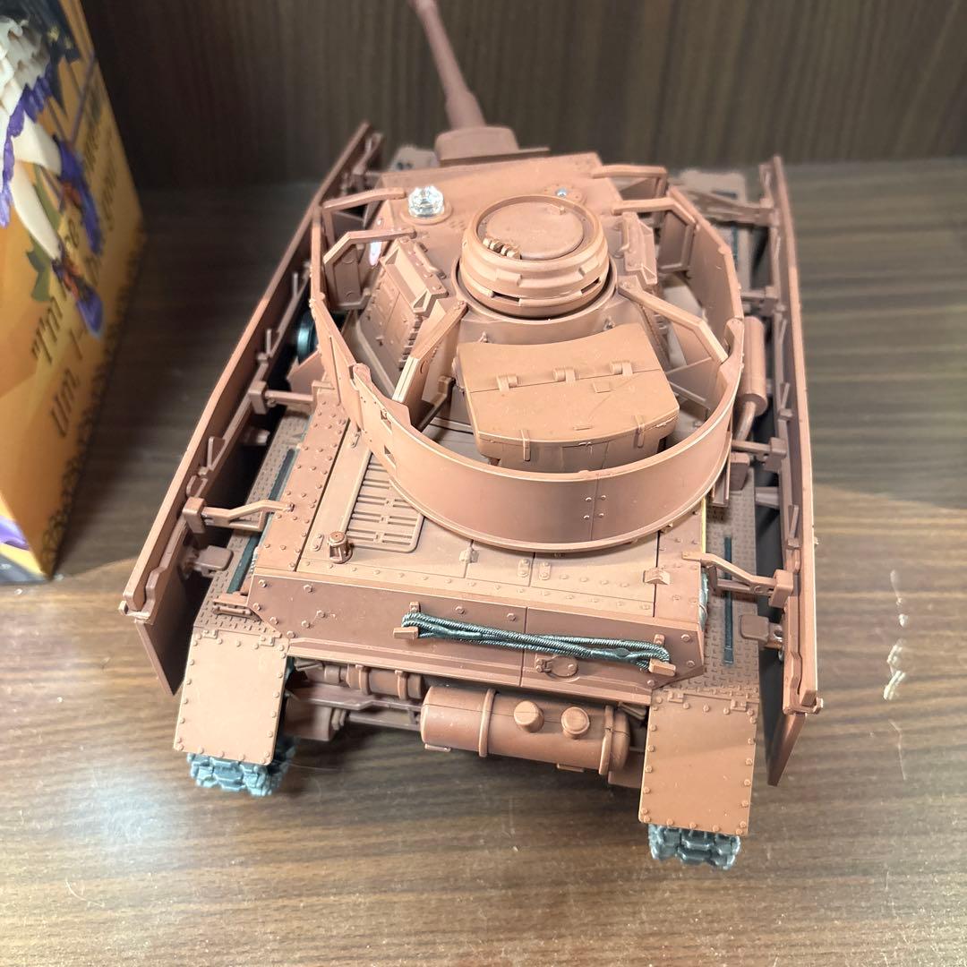 ガルパン1/24 県立大洗女子学園 あんこうチーム IV号戦車H型(D型改)