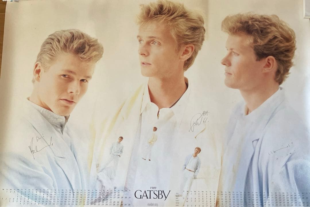 a-ha GATSBY カレンダー 特大ポスター