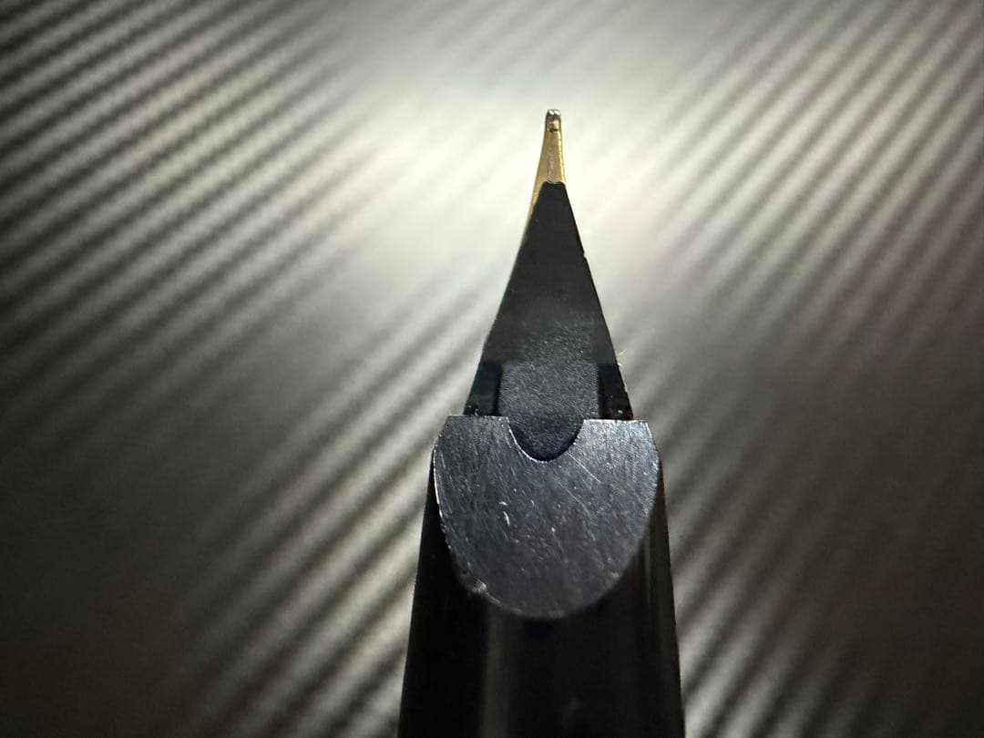 未使用に近い モンブラン No.221 ブラック F 細字 万年筆