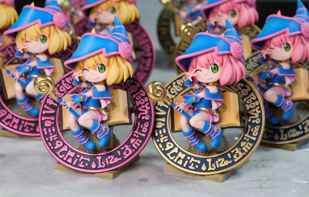 遊戯王 ブラック・マジシャン・ガール ガレージキット ガレキ スタチュー ⑧