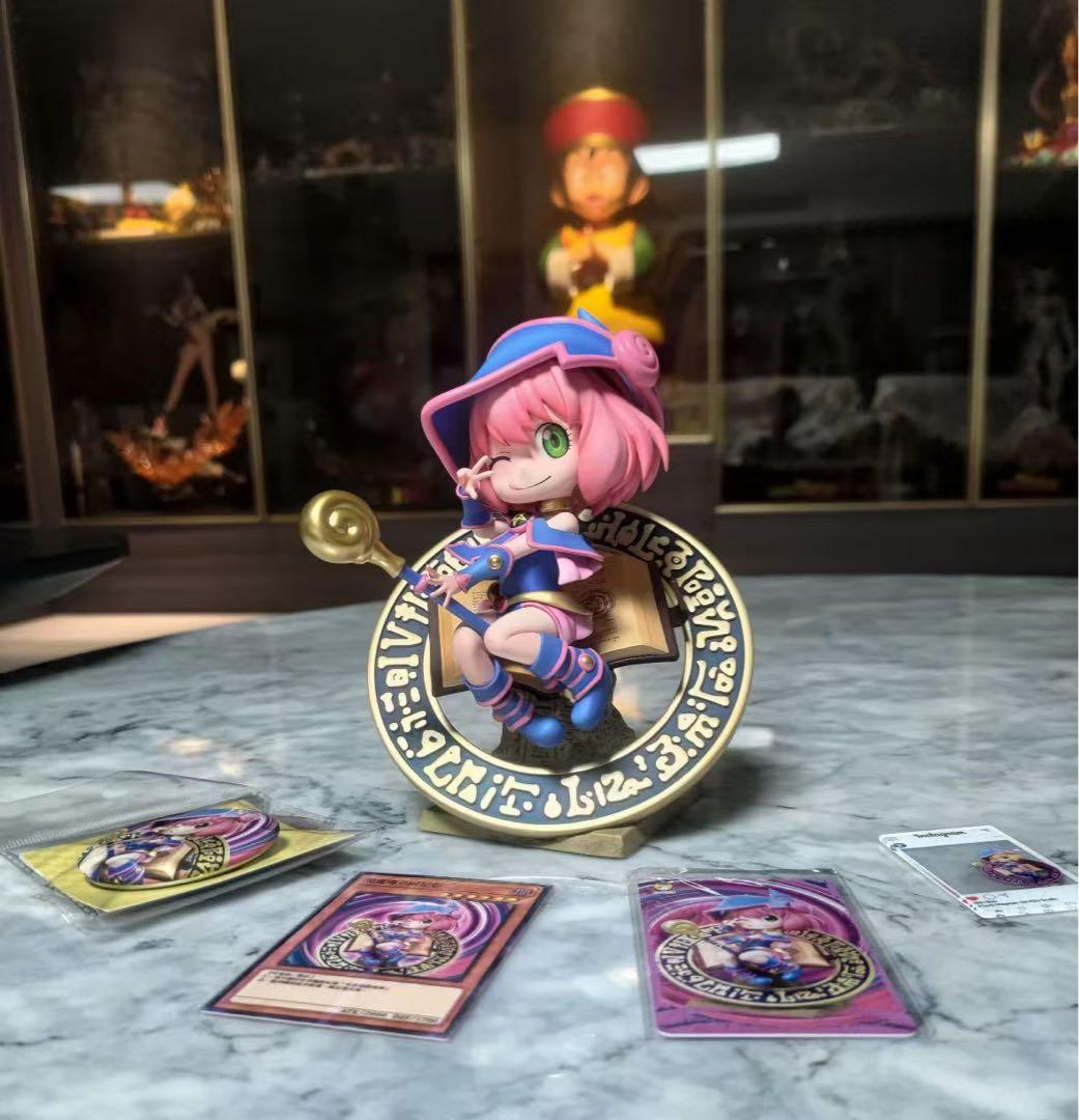 遊戯王 ブラック・マジシャン・ガール ガレージキット ガレキ スタチュー ⑧