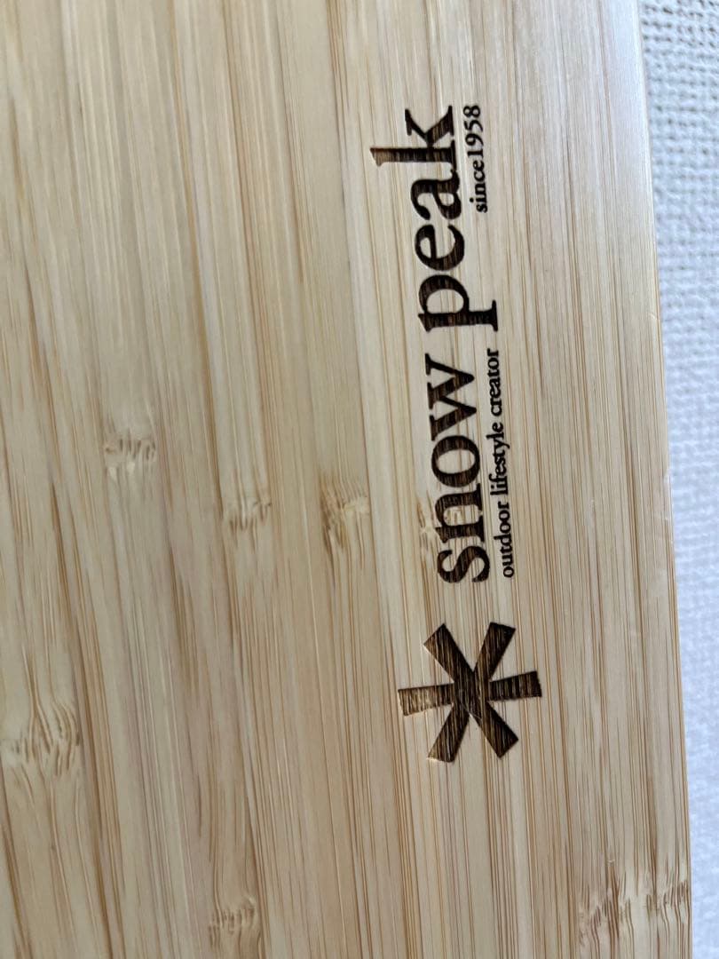 スノーピーク　IGTシングルテーブル竹ライト