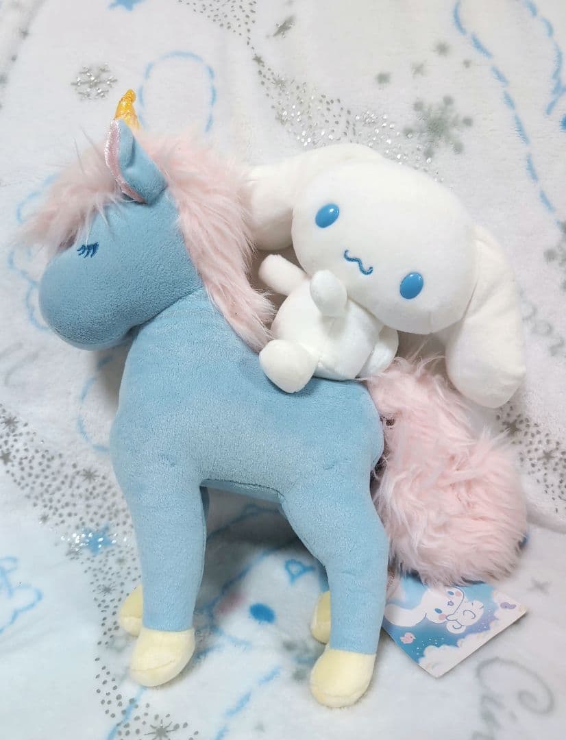 シナモン ユニコーン ふわふわシナモロール展　限定 ぬいぐるみ　サンリオ