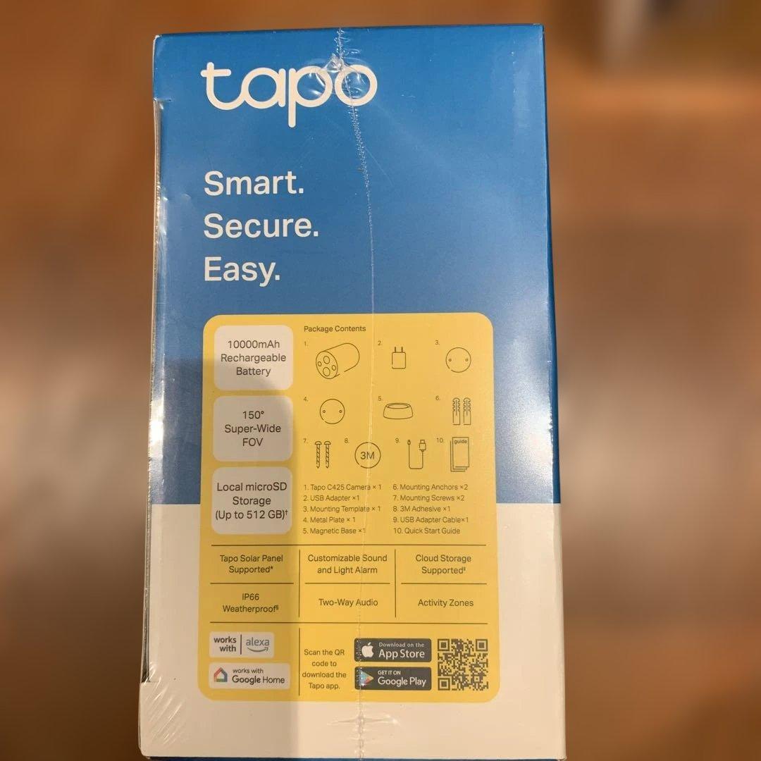 tapo 2K QHD 防犯カメラ