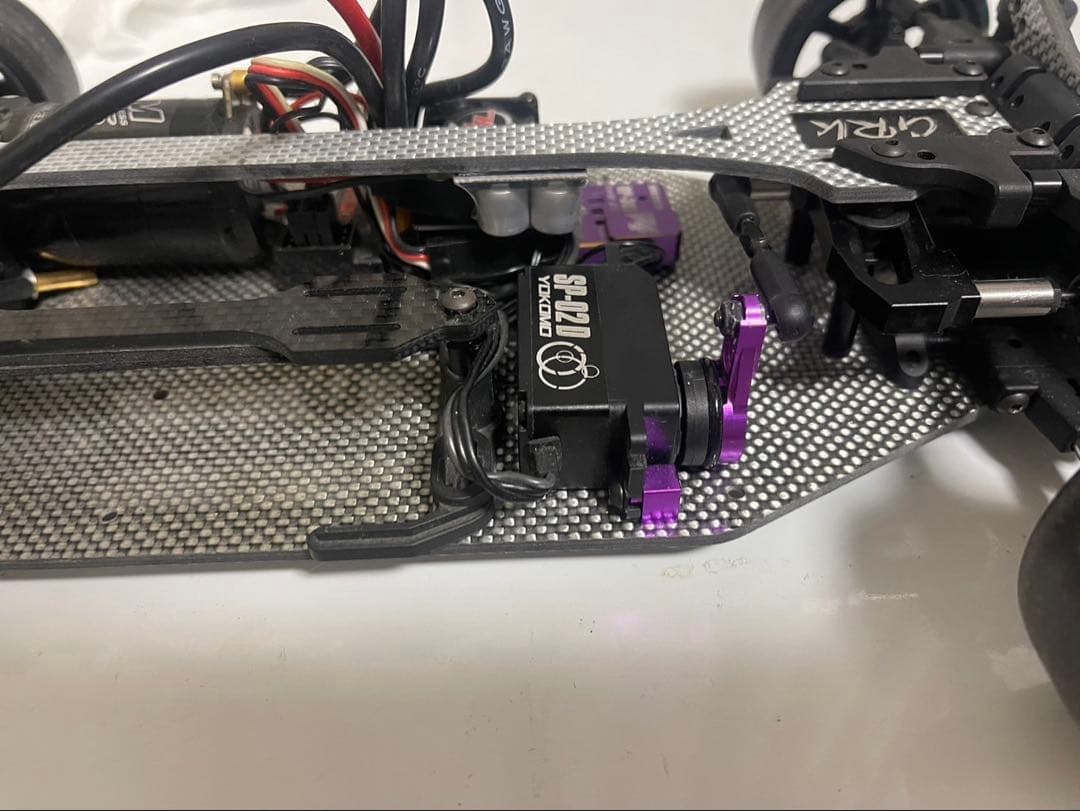 GRK GS2 EVO シルバーカーボンコンバ プロポ、メカ付き