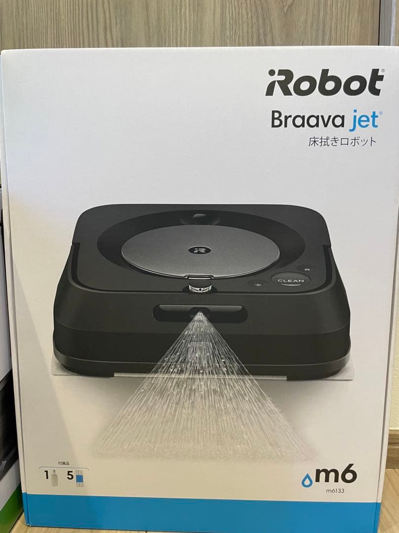 ルンバ j7＋ & 新品ブラーバ ジェット m6 グラファイト