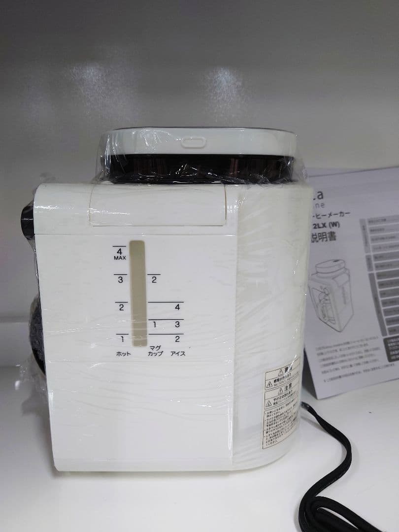 【未使用品】siroca コーヒーメーカー ホワイト SC-A112LX