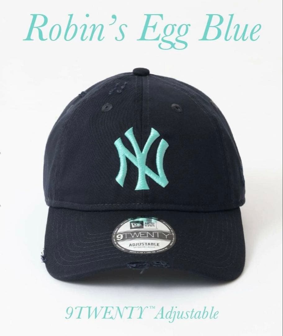 り*か様 NEW ERA / ニューエラ 別注 NYY ロビンズ エッグ ブルー