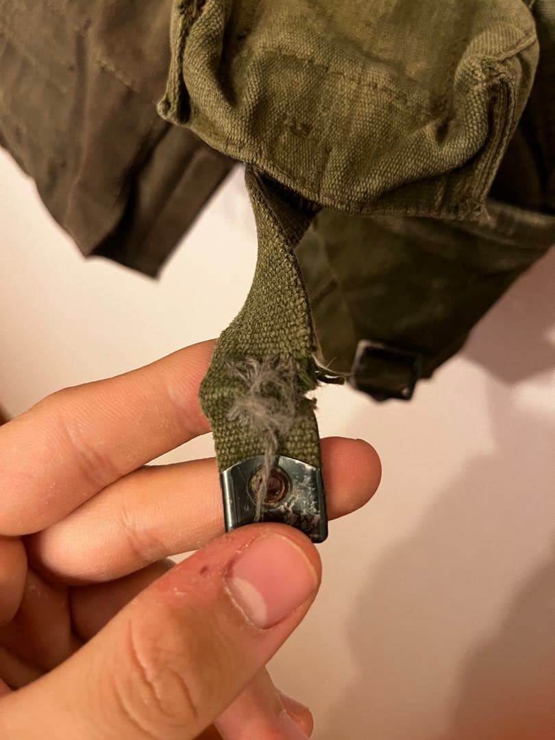 実物　イギリス軍パターン58 (P58) ウェビングセット