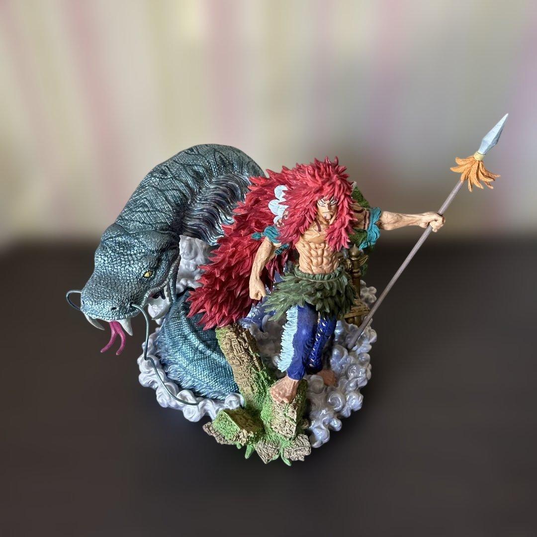 一番くじワンピース 造形王　B賞　シャンドラの戦士　カルガラメタリック彩色ver