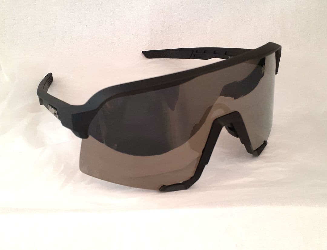 中古 100% S3 ブラック ゴールド ワンハンドレッド サングラス