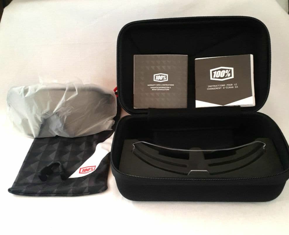 中古 100% S3 ブラック ゴールド ワンハンドレッド サングラス