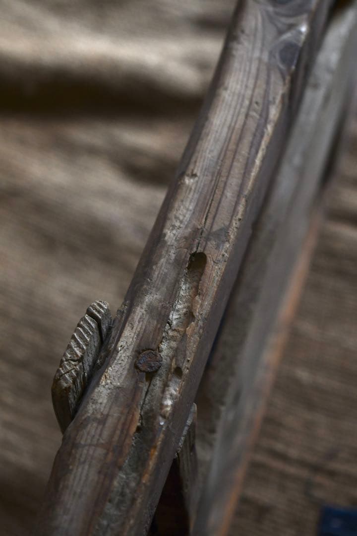 古道具　農具　木製　明治　襤褸　ブロカント　民藝　古道具坂田