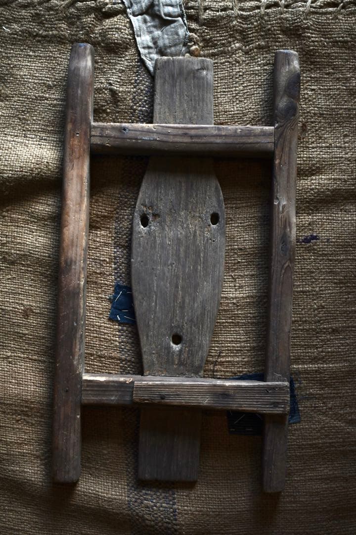 古道具　農具　木製　明治　襤褸　ブロカント　民藝　古道具坂田