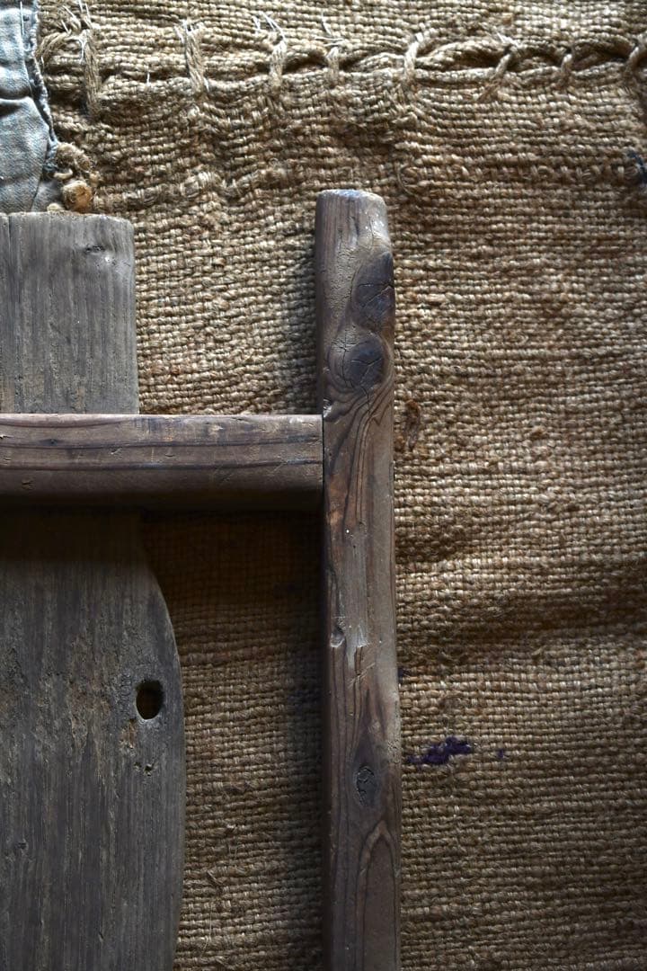 古道具　農具　木製　明治　襤褸　ブロカント　民藝　古道具坂田