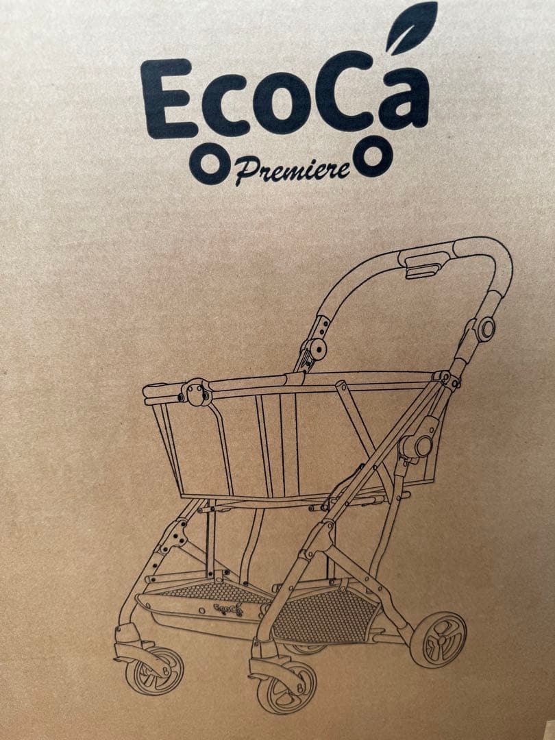 EcoCa Premiere ショッピングカート ブラック