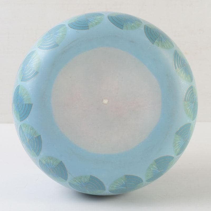 七宝焼　有線七宝　米澤慧聿子作　花器　壷　D　9714