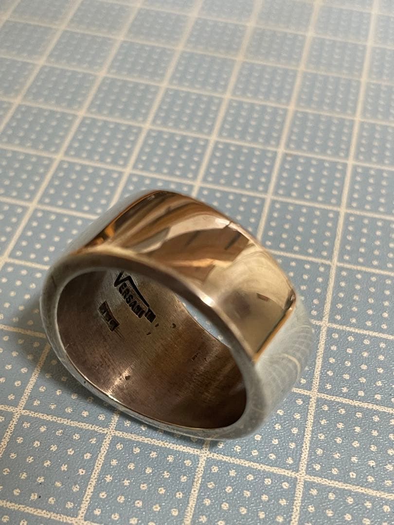 デッドストック　VERSANI シルバーリング　#21 925【m1523 】