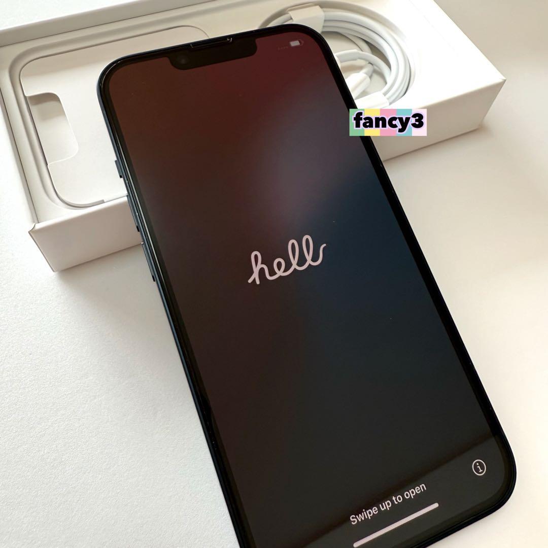 美品★１２８ＧＢ★ミッドナイト/iphone14★SIMフリー